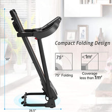 Load image into Gallery viewer, Compact Folding Treadmill with Audio Speakers - Self Care Fitnezz