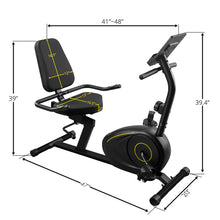 Load image into Gallery viewer, Recumbent Exercise Bike - Self Care Fitnezz