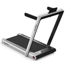 Load image into Gallery viewer, 2-in-1 Electric Folding Treadmill with LED and Bluetooth Speaker - Self Care Fitnezz