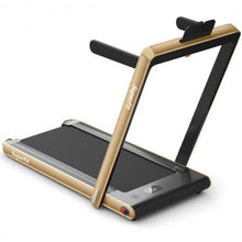 Load image into Gallery viewer, 2-in-1 Electric Folding Treadmill with LED and Bluetooth Speaker - Self Care Fitnezz