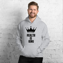 Load image into Gallery viewer, Health Is King Unisex Hoodie - Self Care Fitnezz