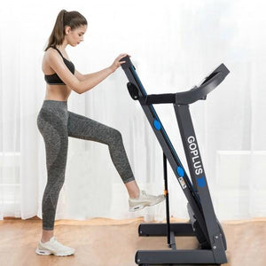 Powerful Folding Treadmill with Power Incline - Self Care Fitnezz