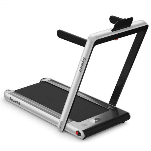 Folding Treadmill Dual Display with Bluetooth Speaker(2 in 1) - Self Care Fitnezz