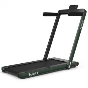 Folding Treadmill with Bluetooth Speaker Remote Control - Self Care Fitnezz