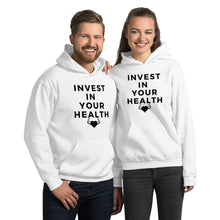 Load image into Gallery viewer, Invest In Your Health Unisex Hoodie - Self Care Fitnezz